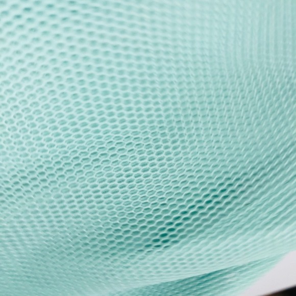 Beyonce Ivy Park Adidas S Long Mesh Mint Green Trench Coat NWT - Picture 6 of 11